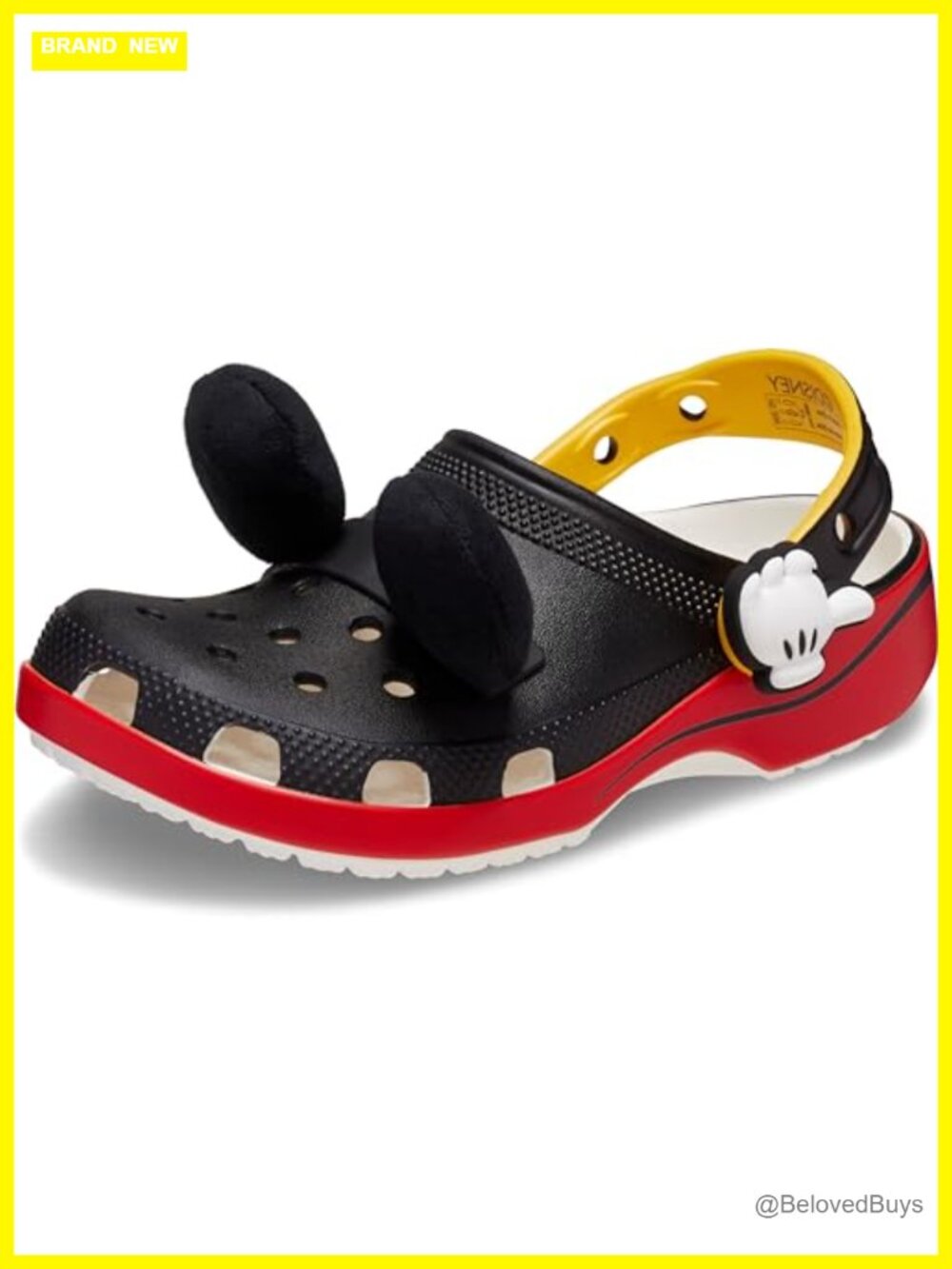 Disney Mickey & Minnie Mouse Crocs Clogs for Kids